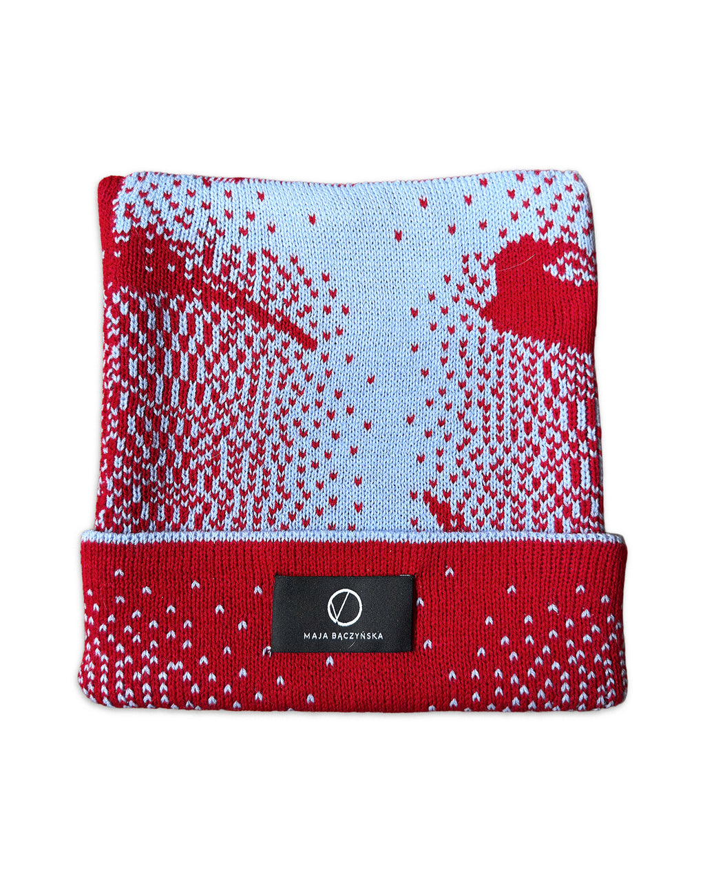 Thorn Beanie Red&Blue