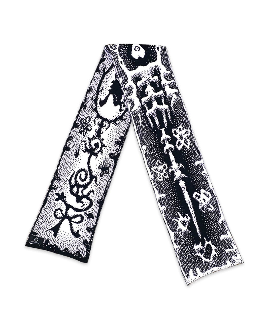 Demoin Scarf / Black&white
