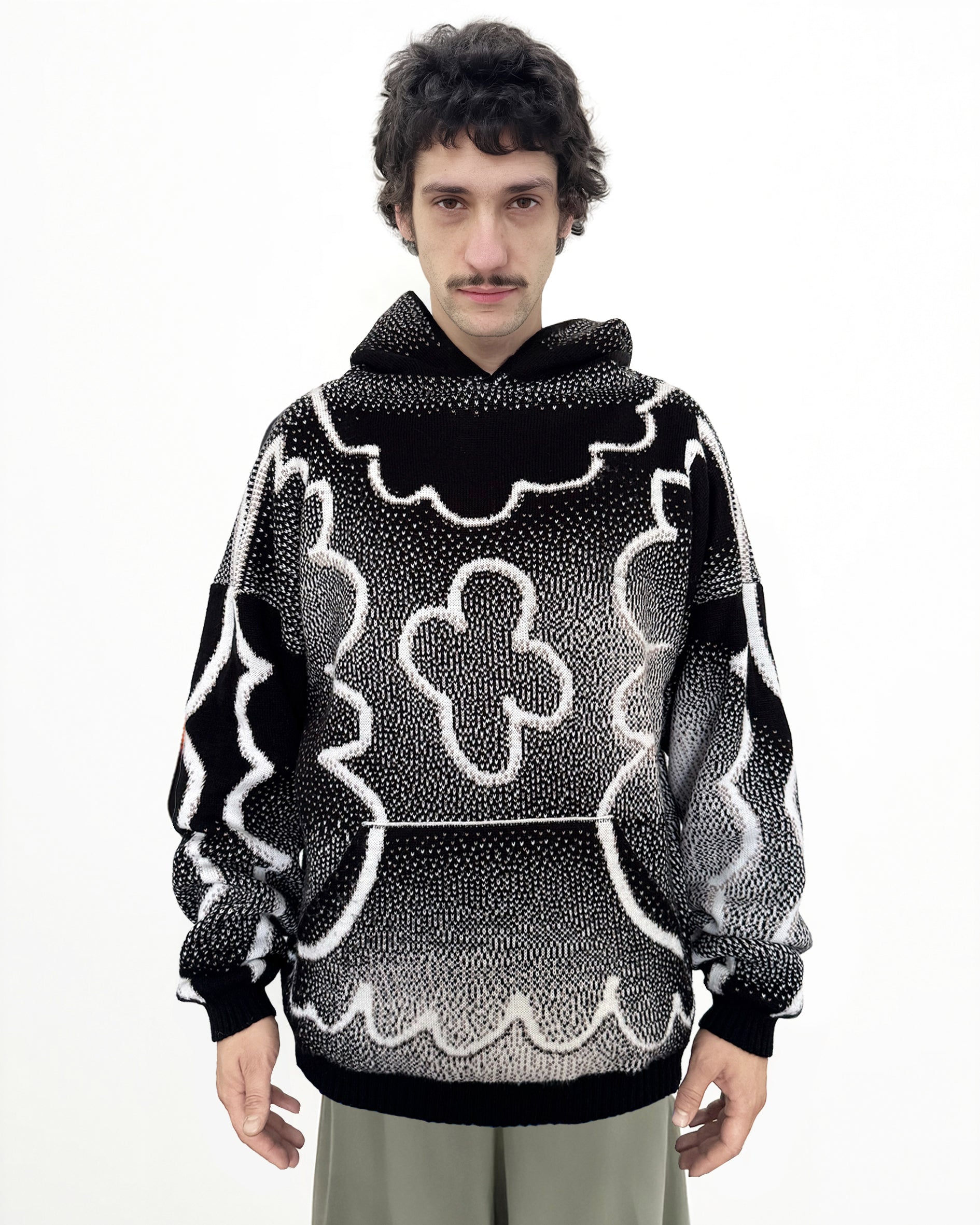 Sacred Tree Hoodie / Monochrome