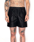 Faux Leather Shorts